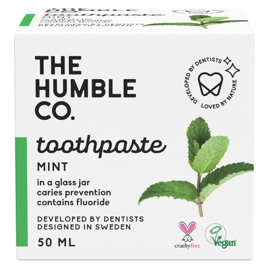 The Humble Co Humble Natural Toothpaste In Jar Fresh Mint 50ml