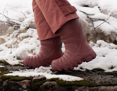 Viking Ultra Fôrede Gummistøvler, Rosa/Lyserosa