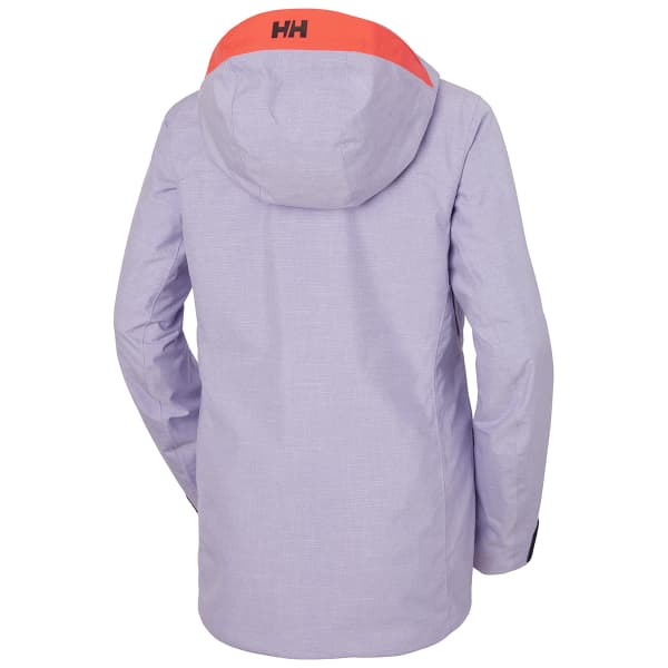 Veste de ski HELLY HANSEN W POWDERQUEEN 3.0 JACKET HEATHER