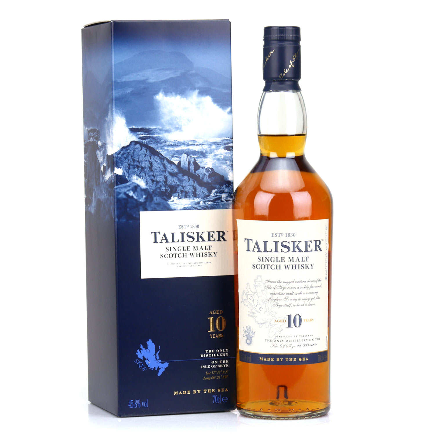 Whisky Talisker 10 ans  45,8%
