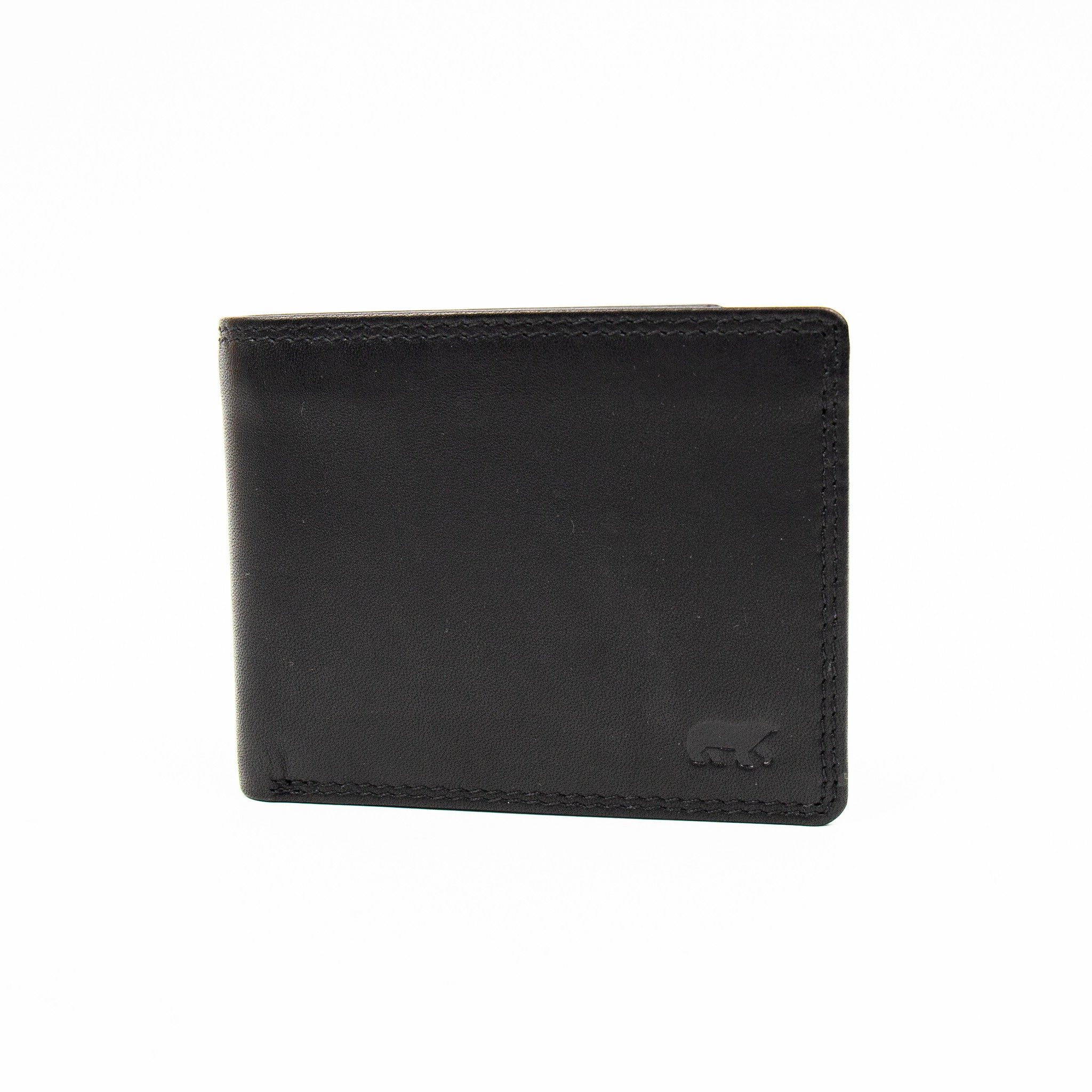 Billfold 'Lucas' zwart chique Zwart (M)