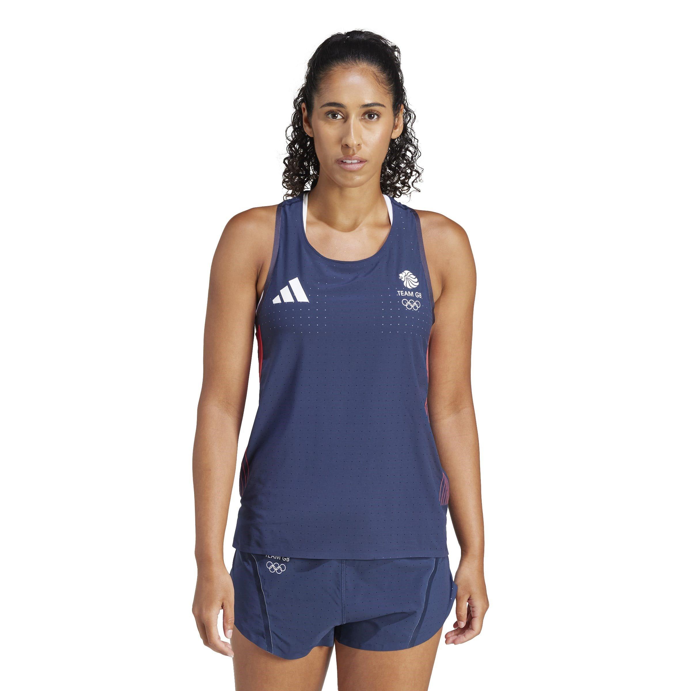 adidas Team GB Adizero Running Tank Top Womens