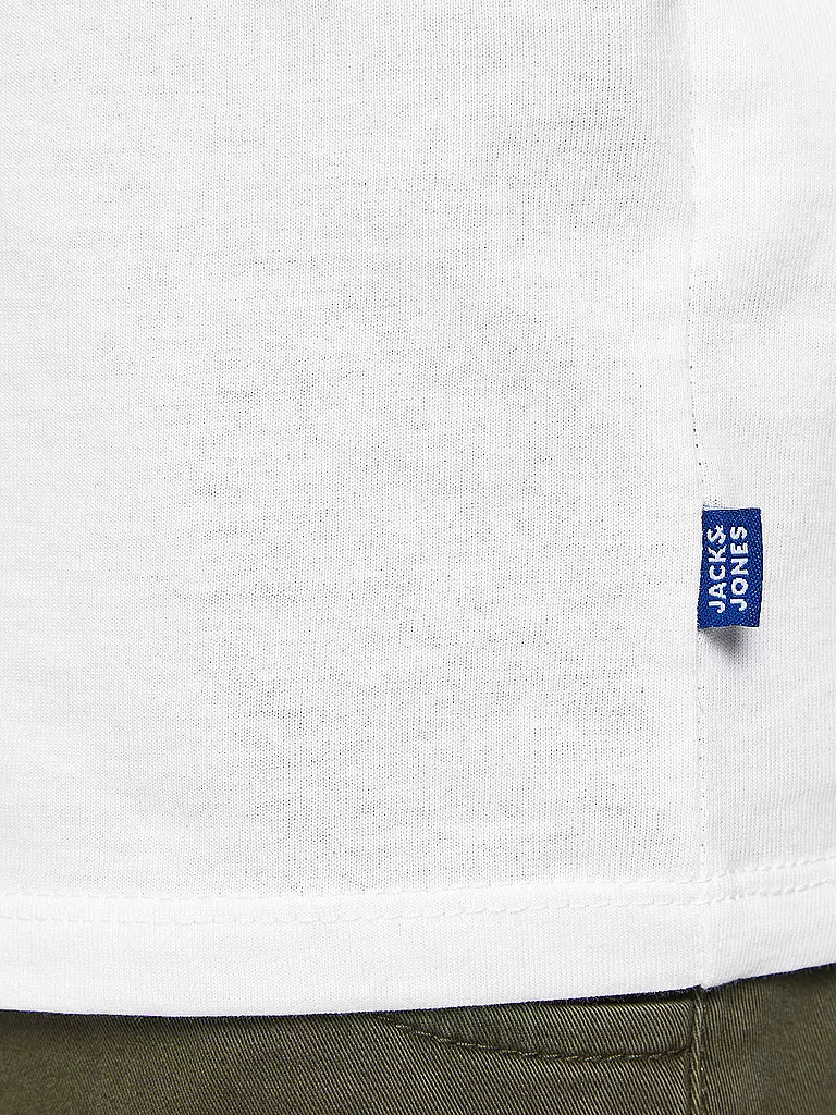 JACK & JONES Jungen T-Shirt JJEORGANIC weiss