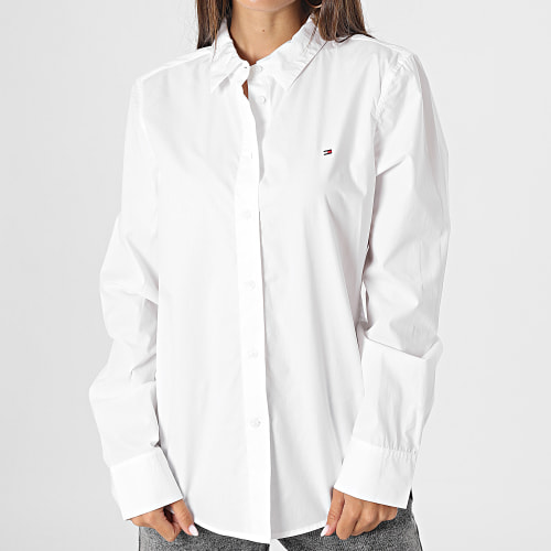 Chemise Manches Longues Femme Organic Co 9673 Blanc