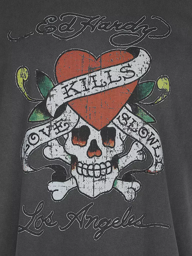 ED HARDY T-Shirt LOVE KILLS SLOWLY schwarz