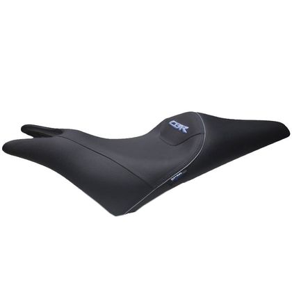 Selle confort Shad Noir couture Bleu