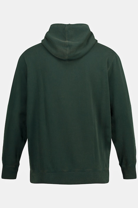 Hoodie, Sweat, Vintage Look, Kapuze, Kängurutasche