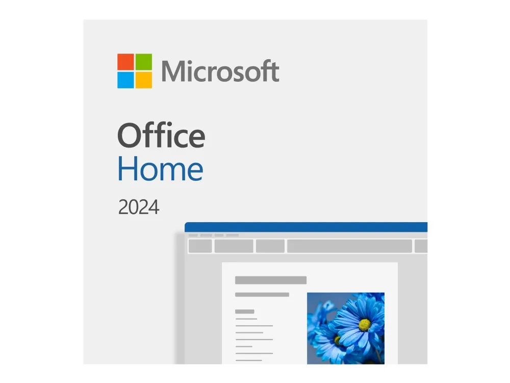 Microsoft Office Home 2024 - Licens - 1 PC/Mac - Hente - ESD - National Retail - Win, Mac - All Languages - Eurozone