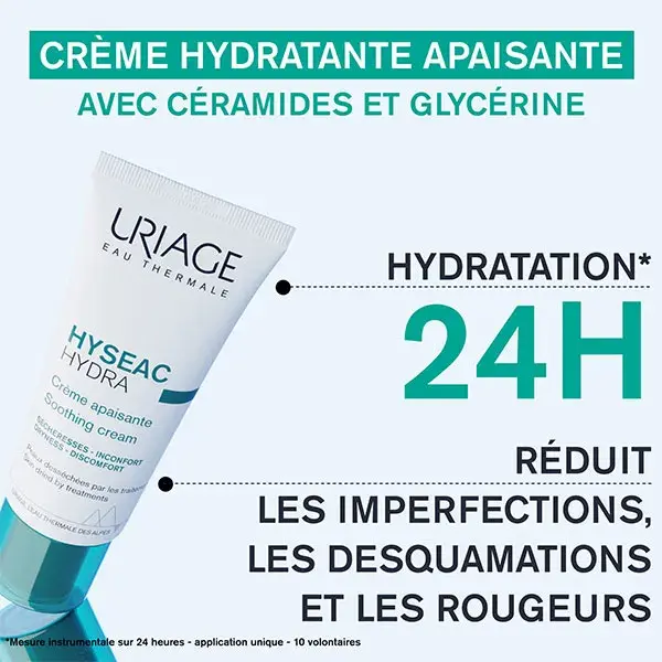 Creme Suavizante Hidratante Hyséac da Uriage 40ml