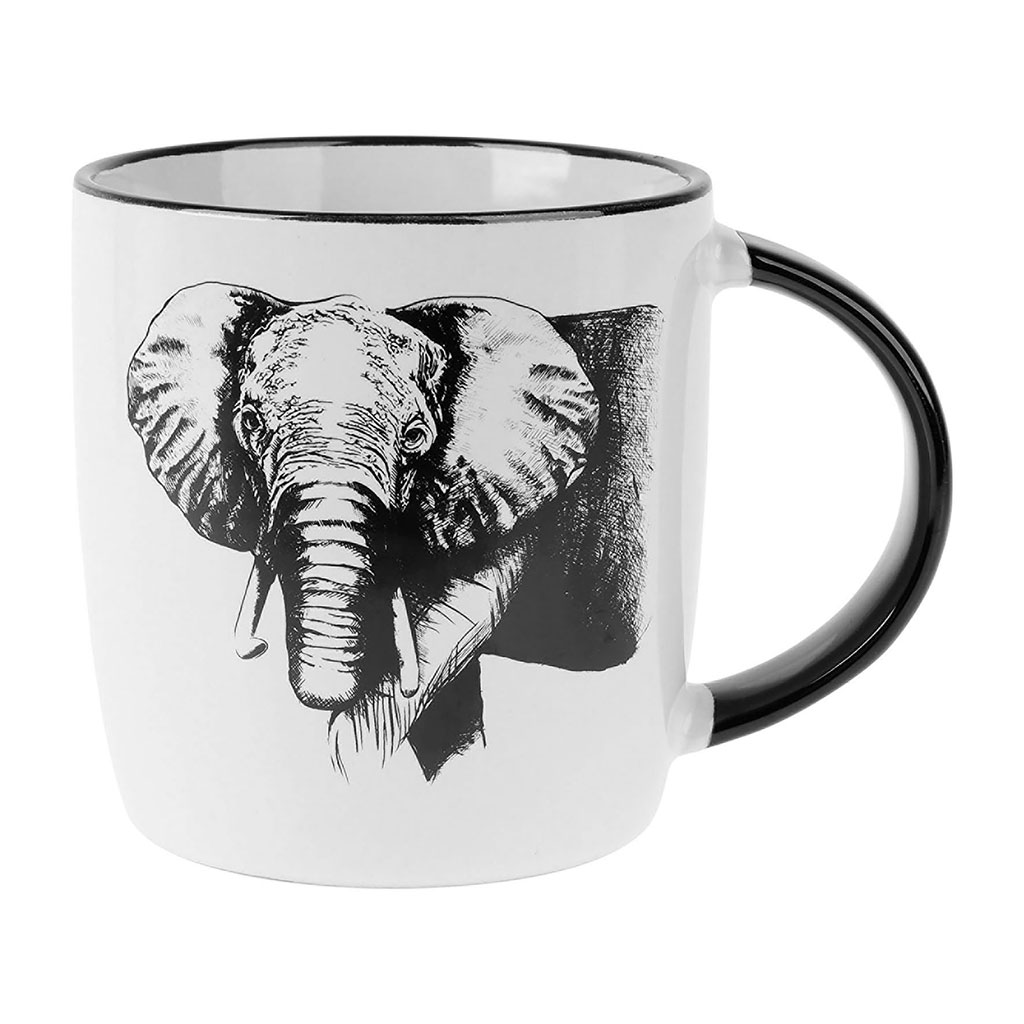 Mug JUMBO éléphant grès 33cl