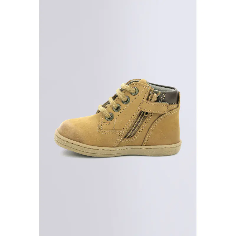 TACKLAND CAMEL MARRON (18-23) BOTTILLONS Cuir Mixte