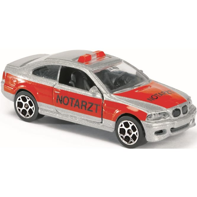 Die Cast - SOS Fahrzeug - 7,5 cm - 1 Stück