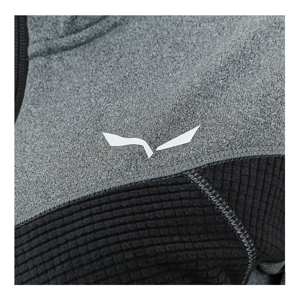 Salewa PUEZ HYBRID - Sweat Homme black out melange