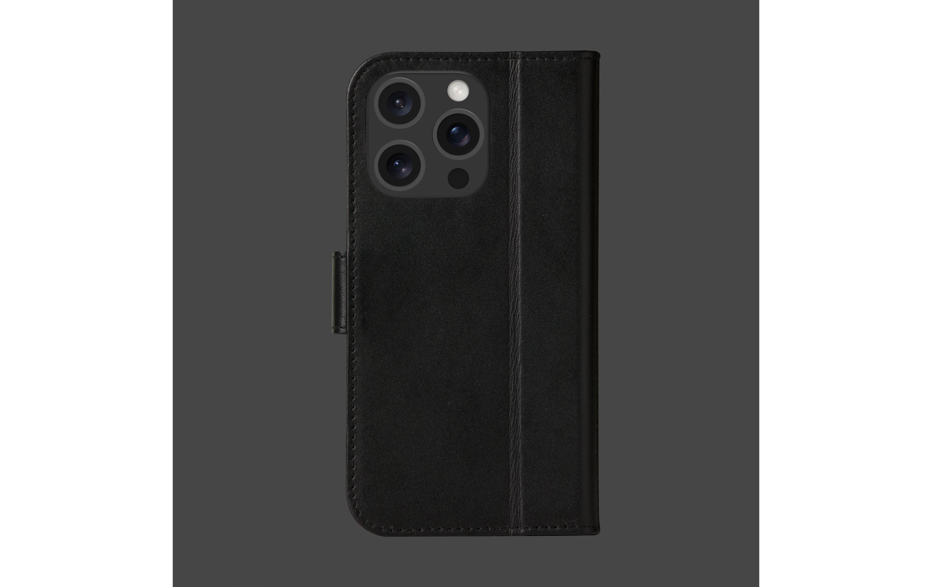 Book Cover Copenhagen iPhone 16 Pro SchwarzSchutzhülle für das Apple iPhone 16 Pro