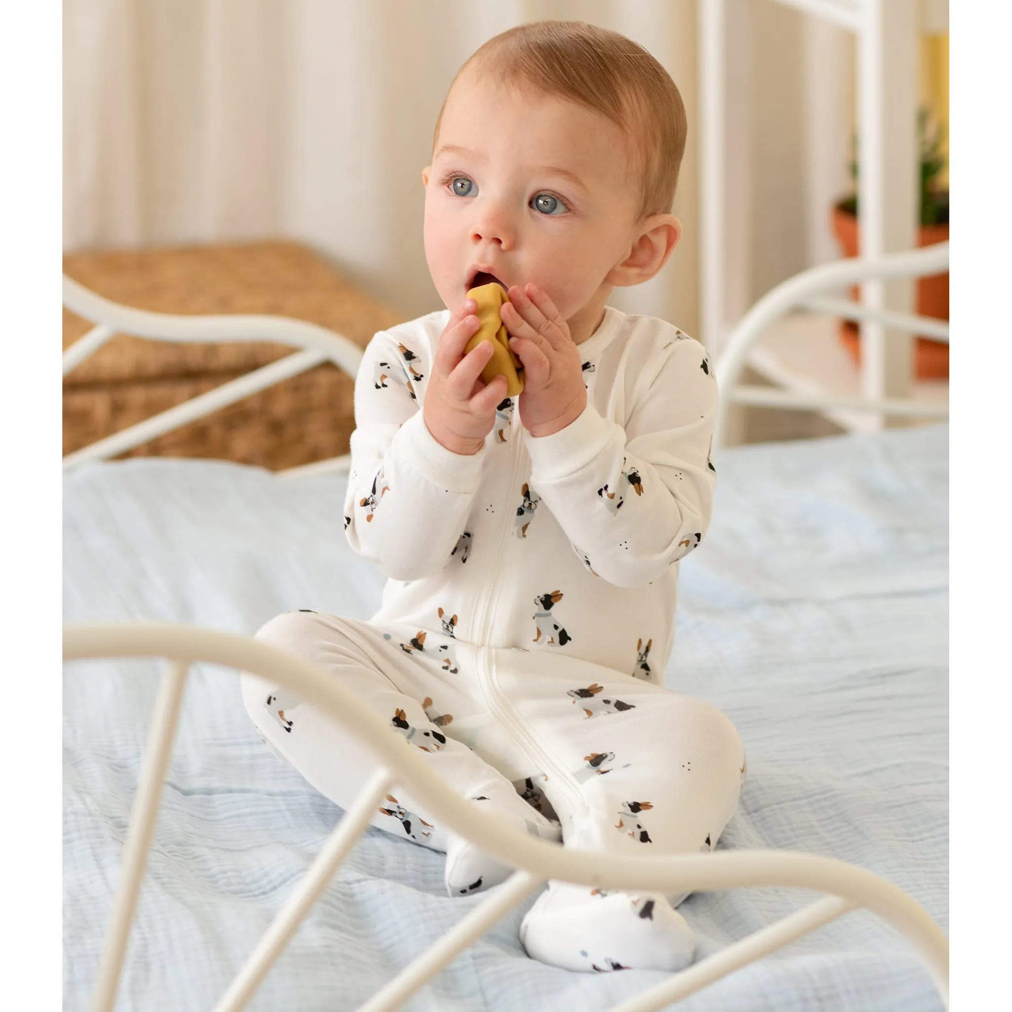 Firsts par Petit Lem Pyjama Bouledogue 0-12mois