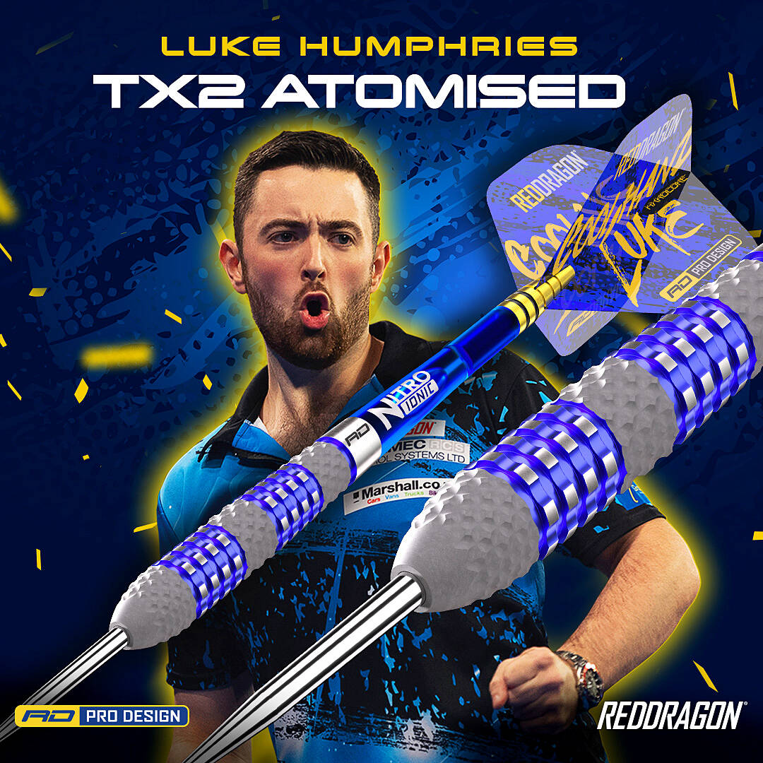 Red Dragon - Luke Humphries TX2 Atomised - Steeldart