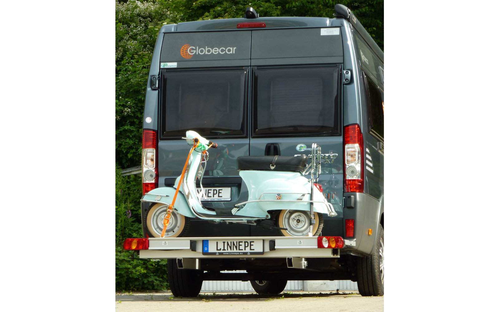 Linnepe SlidePort Lastenträger für Fiat Ducato ab 07/2006 kurzer Überhang 1000 mm