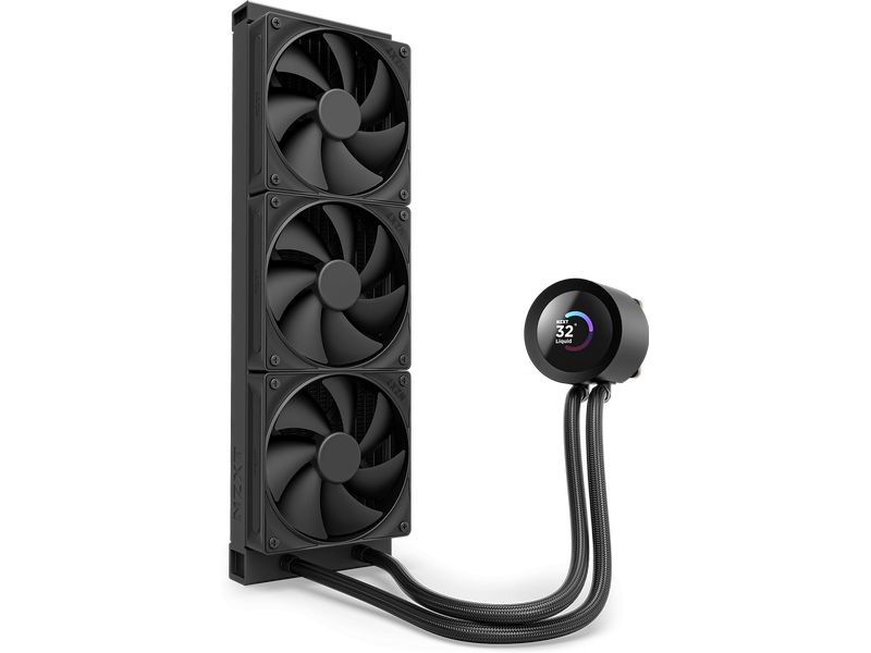 NZXT Wasserkühlung Kraken Plus 360 Schwarz 360 mm AIO-Wasserkühlung
