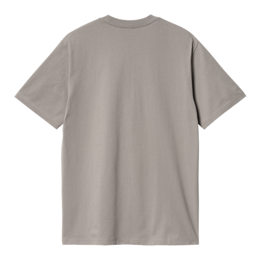 Carhartt WIP University Script T-shirt, Misty Grey/White, M
