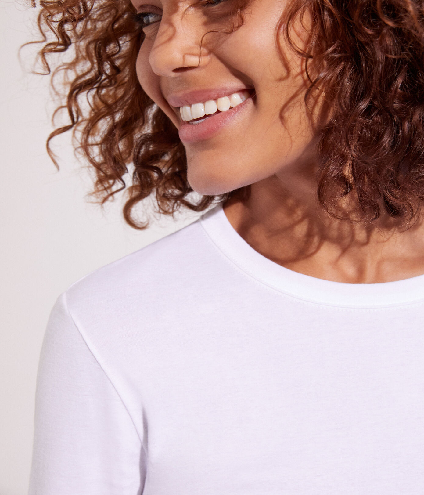 Tee-shirt L'ICONIQUE col rond en coton Femme