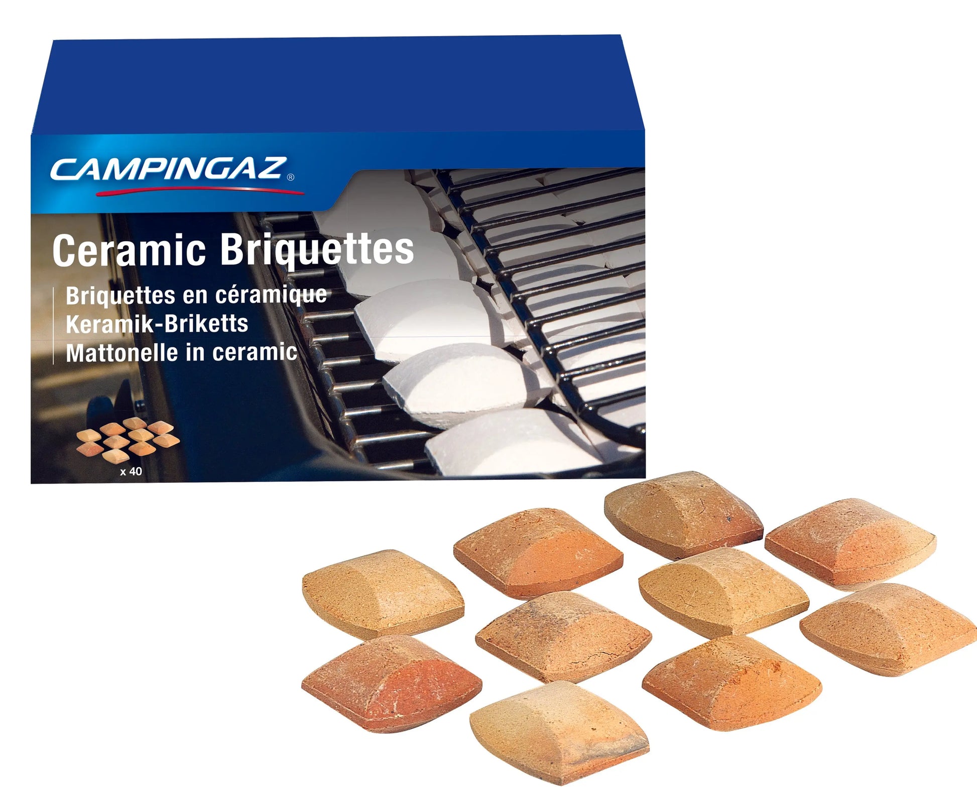 Keramik-Briketts