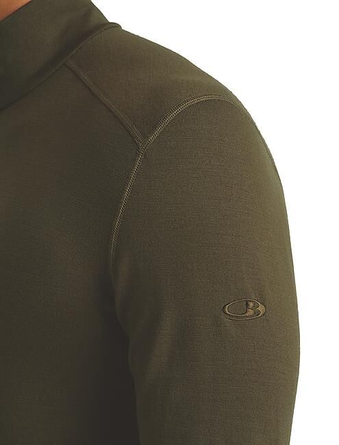 ICEBREAKER - T-SHIRT ML DEMI ZIP 260 TECH HALF ZIP M