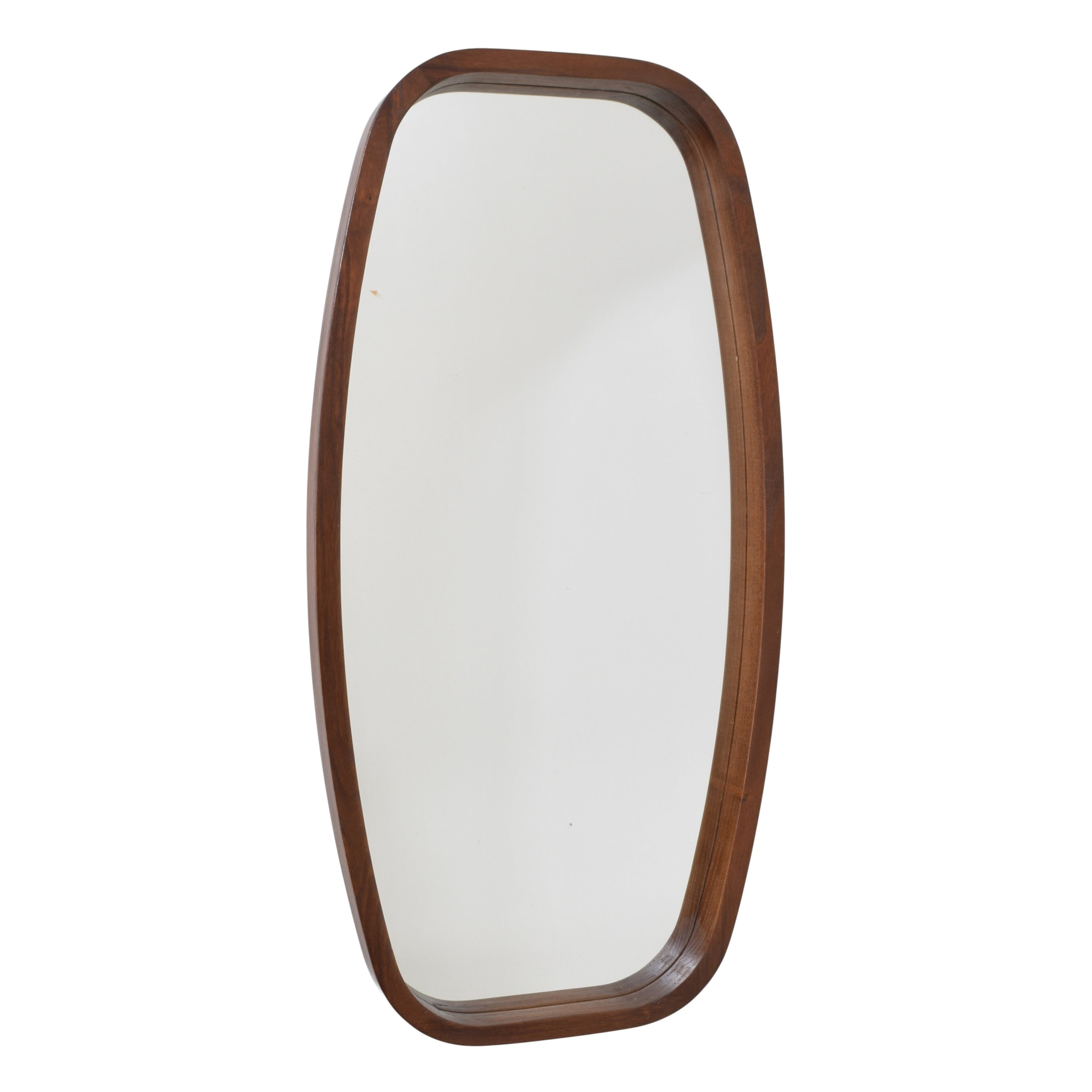 Fragix Wandspiegel Eva 40x80 Donker bruin hout