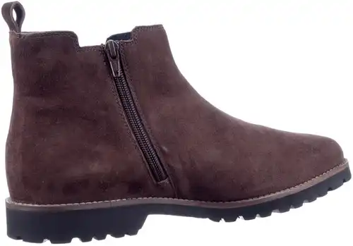 Sioux donkerbruin 40451 Meredith-701-H - maat 9.5 enkellaars donkerbruin - maat 9.5 Calandschoen
