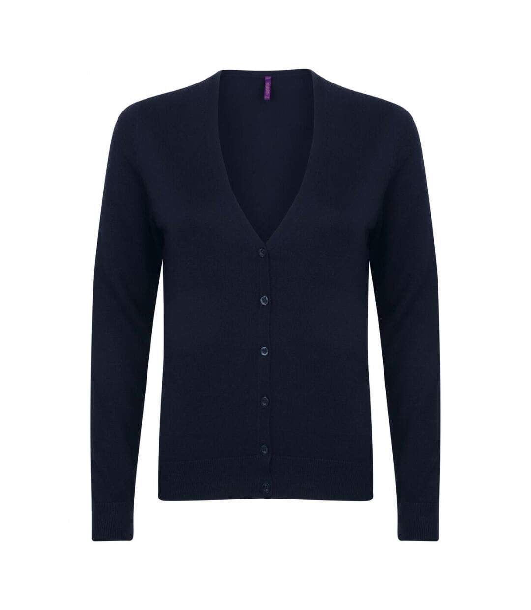 Henbury - Gilet boutonné - Femme (Bleu marine) - UTRW4756