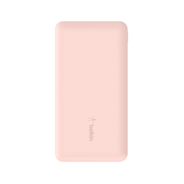 (15W) 10000mAh Boost Charge Dual USB A / USB C Powerbank Ladegerät (BPB011BTRG) - Roségold