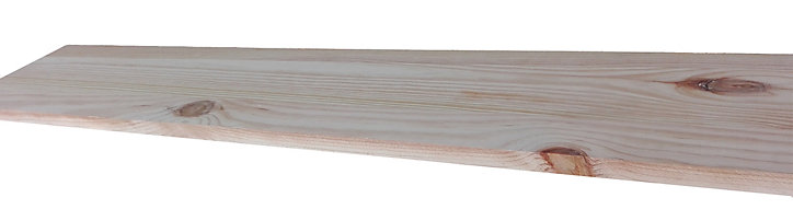 Tablette en pin maritime naturel 30 x 100 cm, ép. 2,2cm G007776