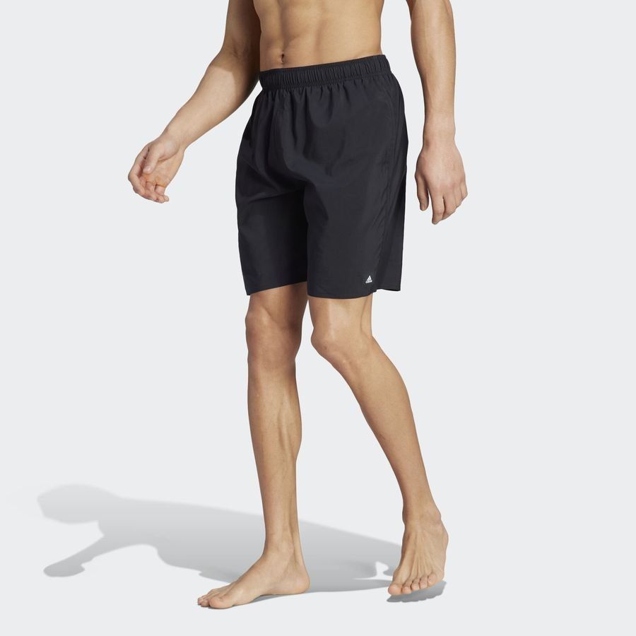 Adidas Short de bain uni de longueur classique CLX