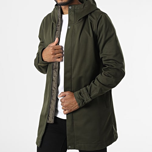 Veste Zippée Capuche KL-2009 Vert Kaki