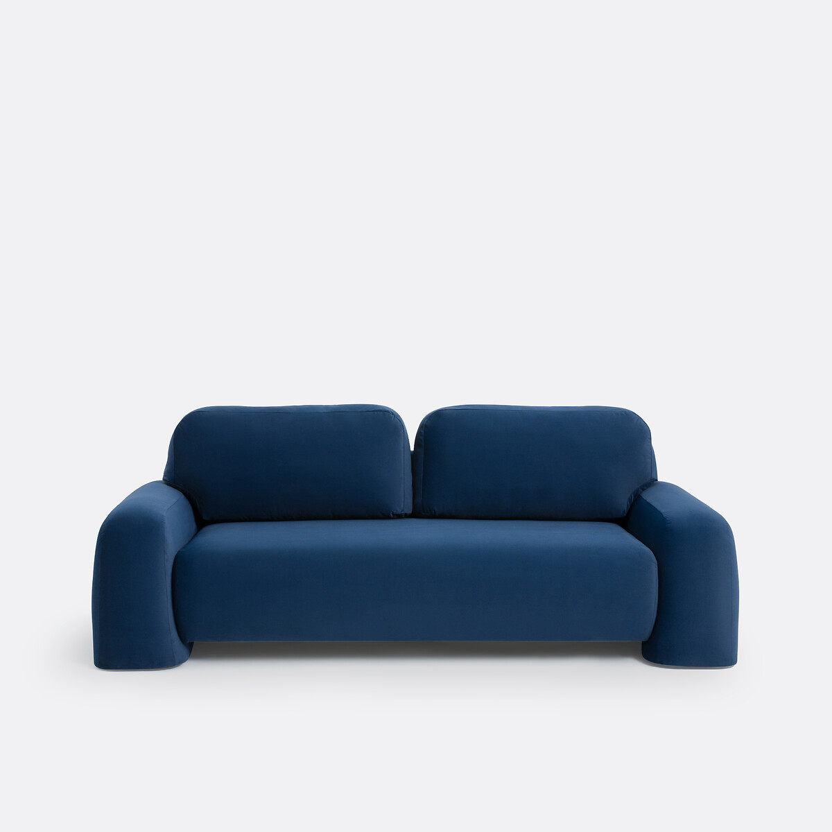 LA REDOUTE INTERIEURS<br>Sofá de 3 lugares, em veludo, Padang