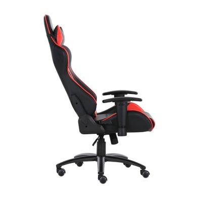 Fauteuil gamer SPORTING - accoudoirs réglables - noir et rouge
