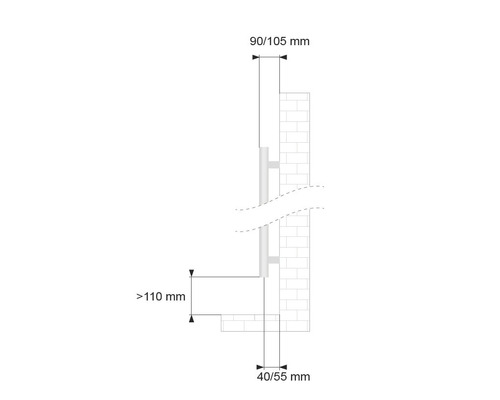 Sanotechnik designradiator Salzburg 1080x550 mm wit