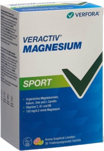 Veractiv Magnesium Sport Beutel, 30 Stück