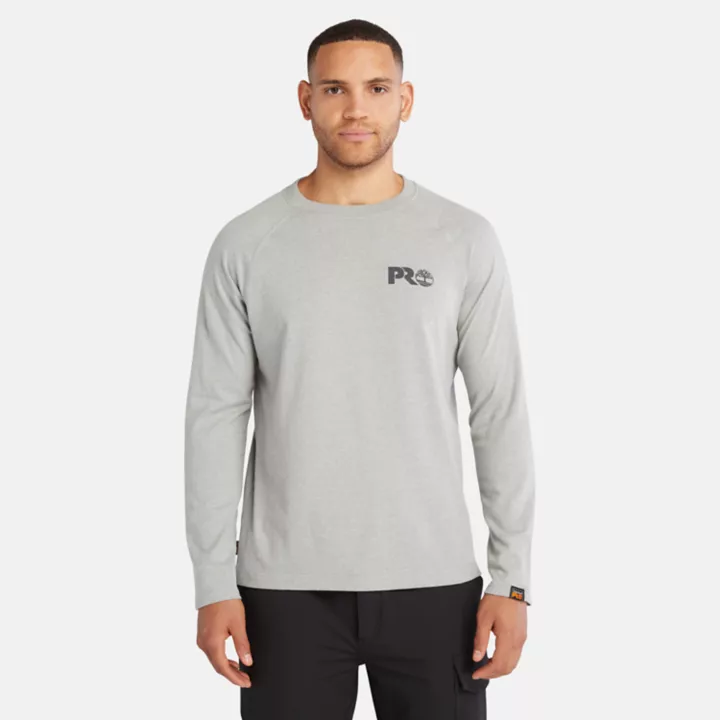 T-shirt à manches longues Timberland PRO Core pour homme en gris