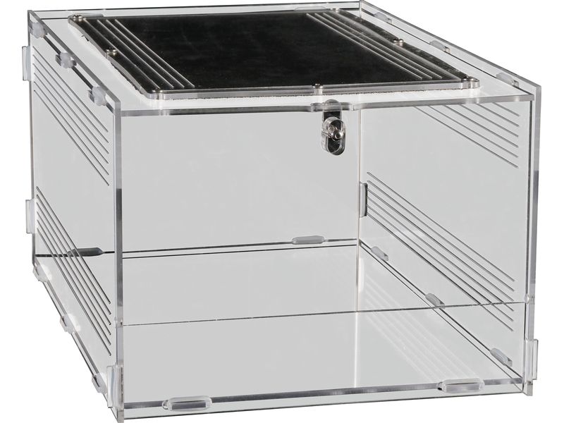 Repto Terrarium Plexi, 30 x 20 x 16 cm Terrarium für kleinere Terrarientiere