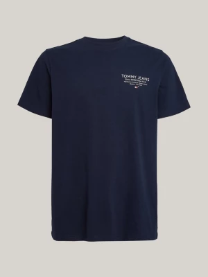 Camiseta Essencial Slim Fit com Estampa de Logo