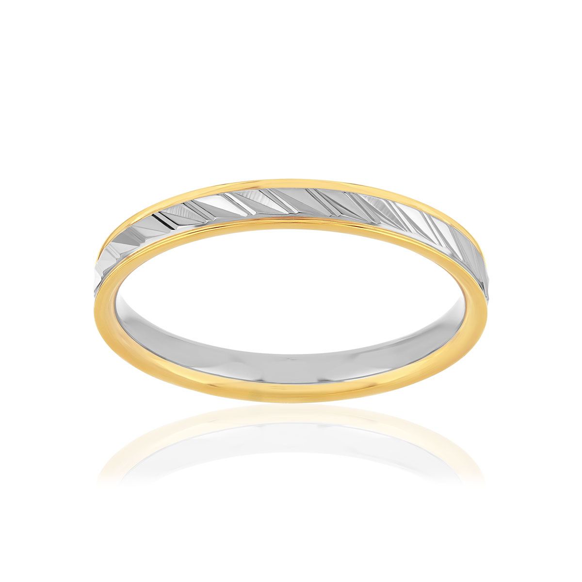 Alliance 2 ors 750 jaune et blanc