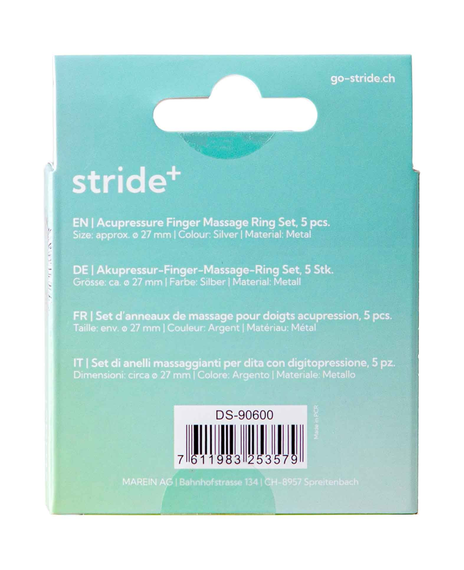 (5er Set) Massage Finger Ring Entspannungsring