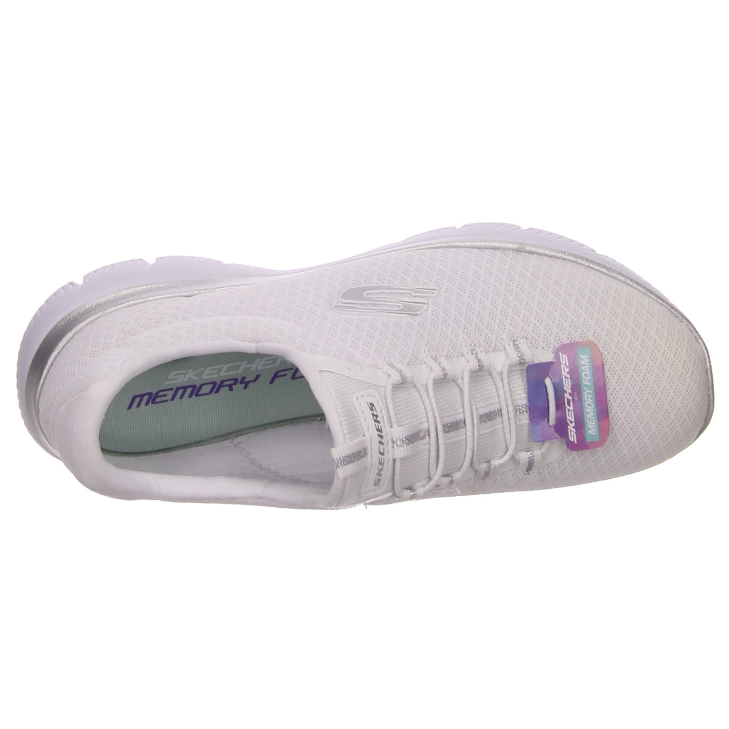 Skechers Sneaker weiß weiss/weiss kombi