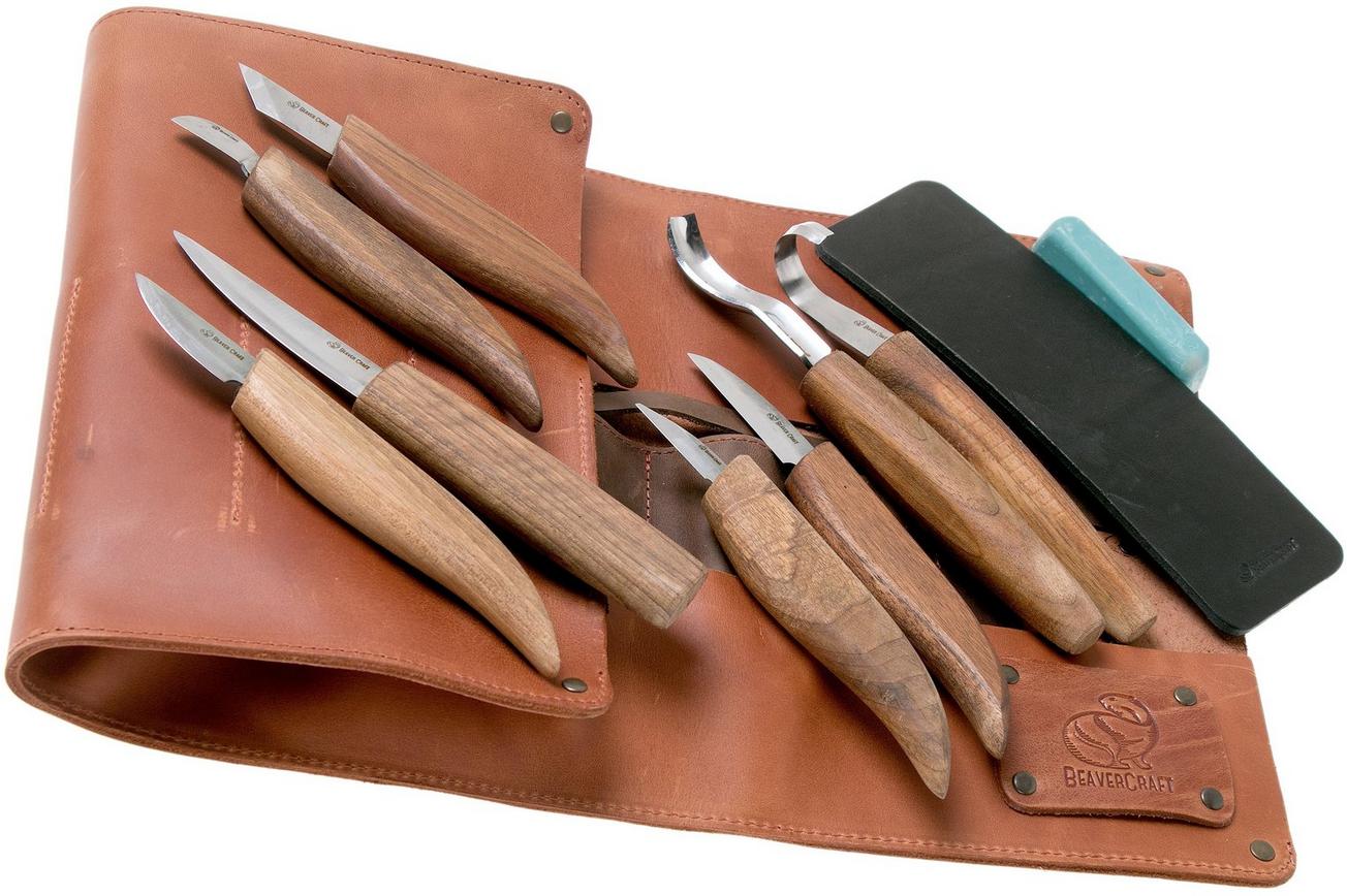 BeaverCraft Extended Wood Carving Set S18x Limited Edition houtsnijset