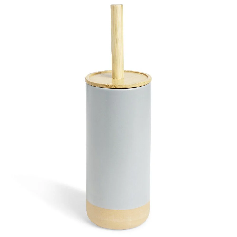 Brosse WC céramique Ø10,7x39cm
