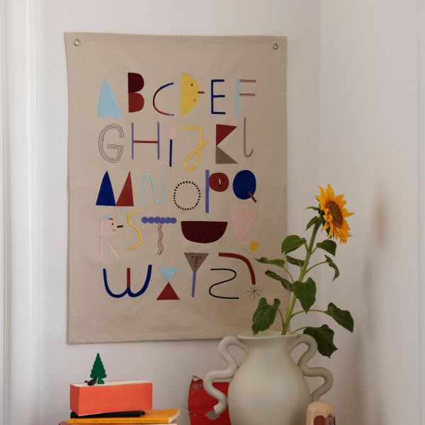 Ferm Living Alfabet Poster