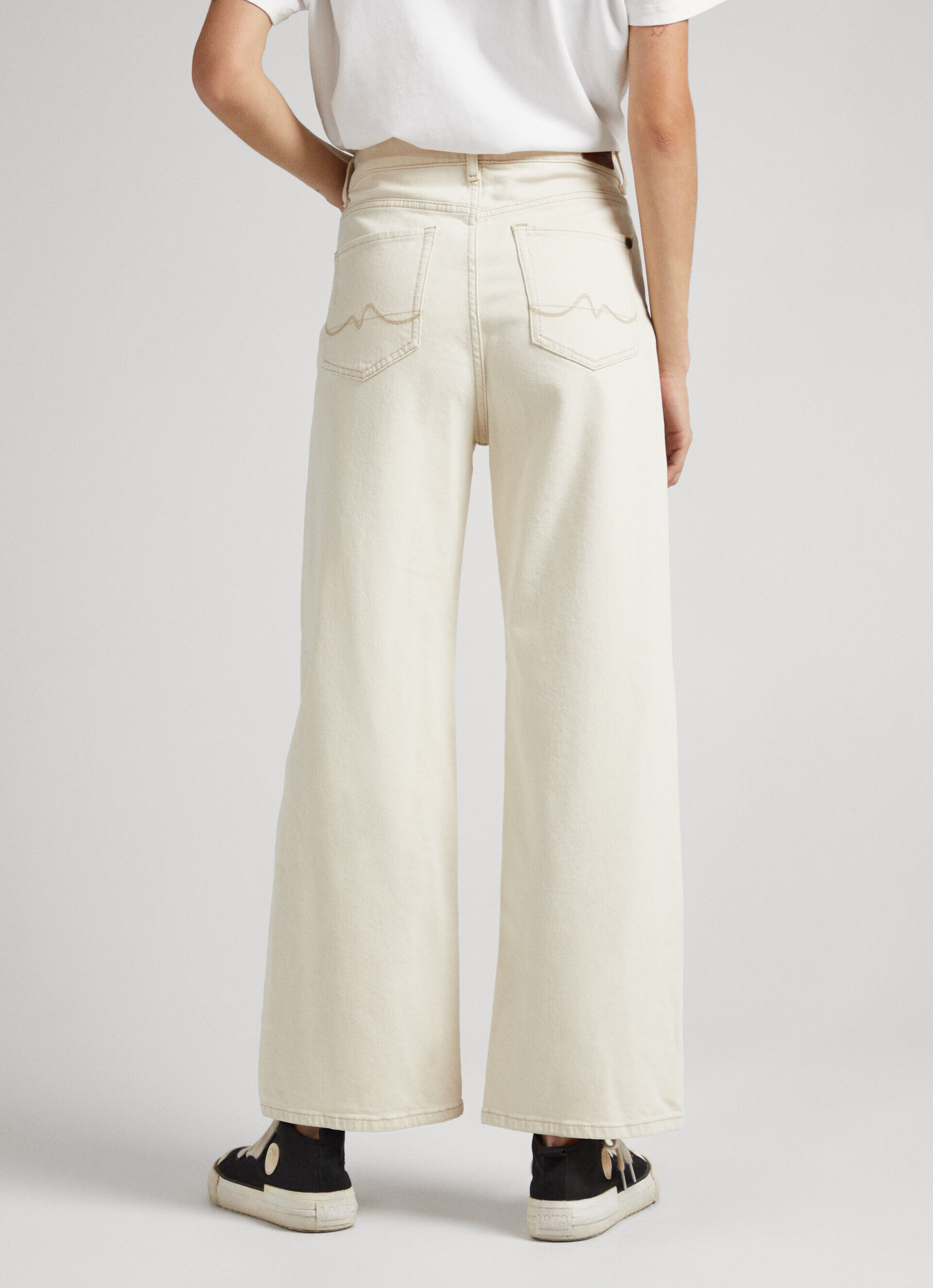 Calça jeans Lexa Sky Fit Wide Fit de cintura alta - jeans