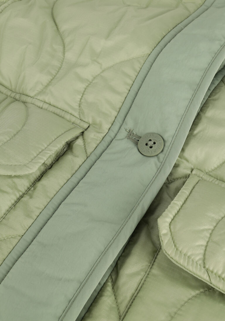 TOMMY JEANS groene tommy jeans gewatteerde jas tjw oversize onion quilt jacket
