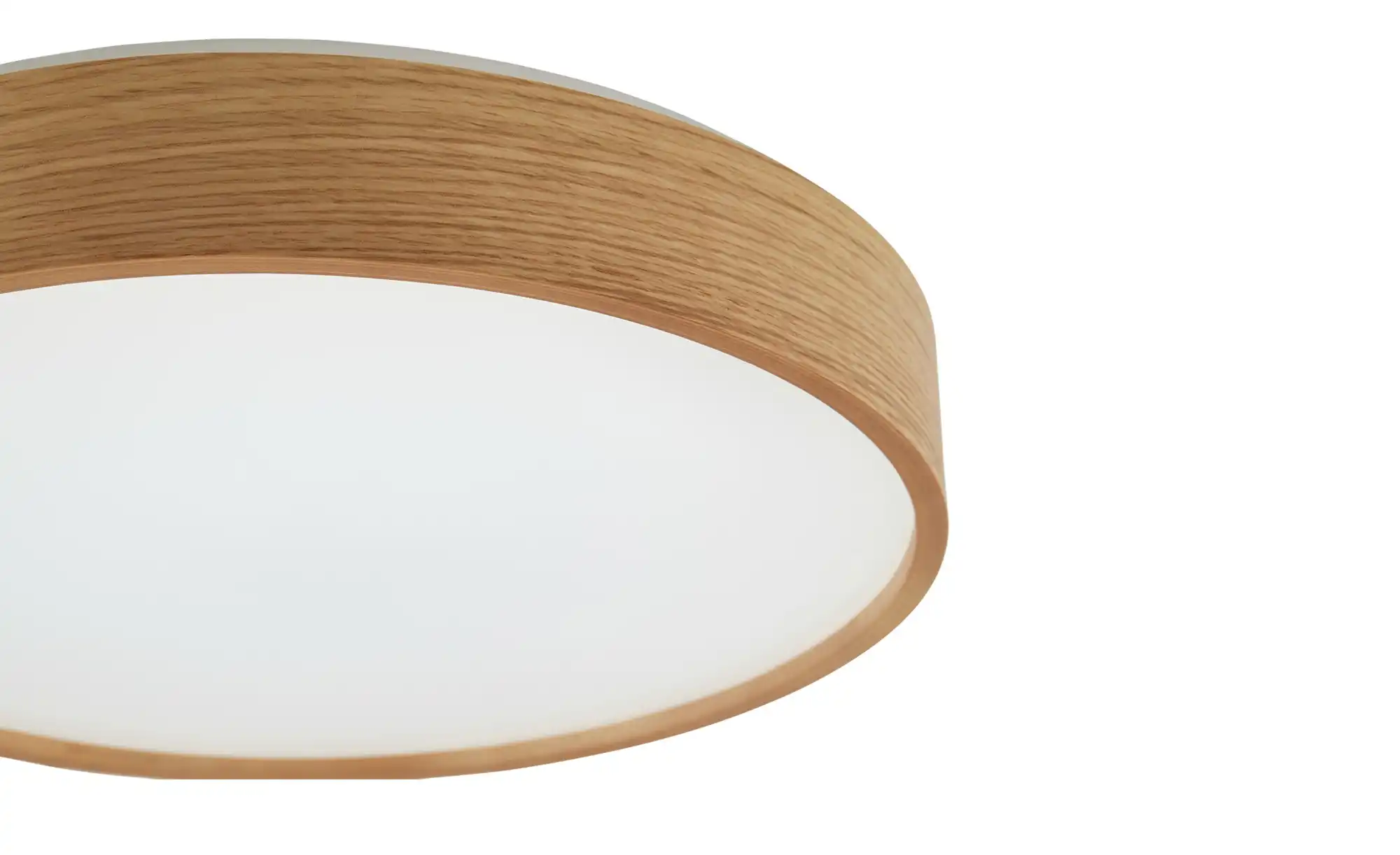 KHG LED-Deckenleuchte, 1-flammig, Eichenholz