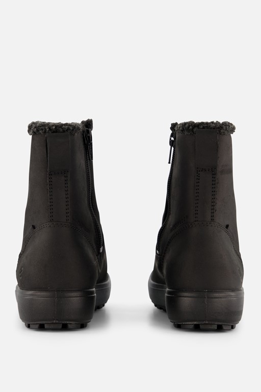 Ecco Soft 7 Tred W Enkellaarsjes zwart Nubuck
